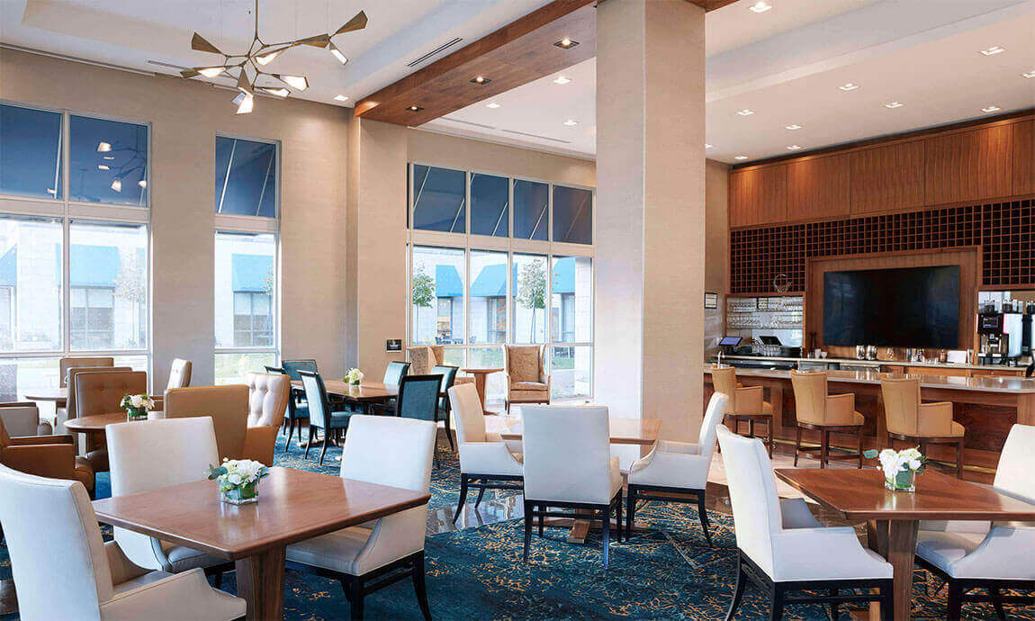 Front Lobby and Reception, Parkland Eglinton West (Etobicoke, Ontario) retirement