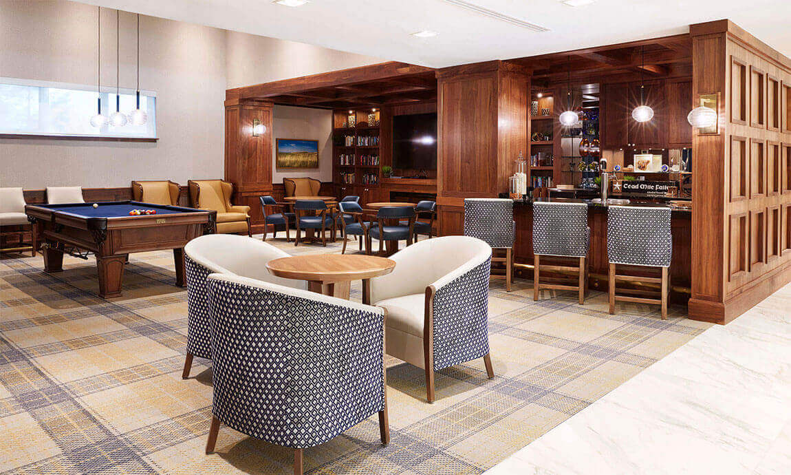 Bar and Lounge, Parkland Eglinton West (Etobicoke, Ontario) retirement