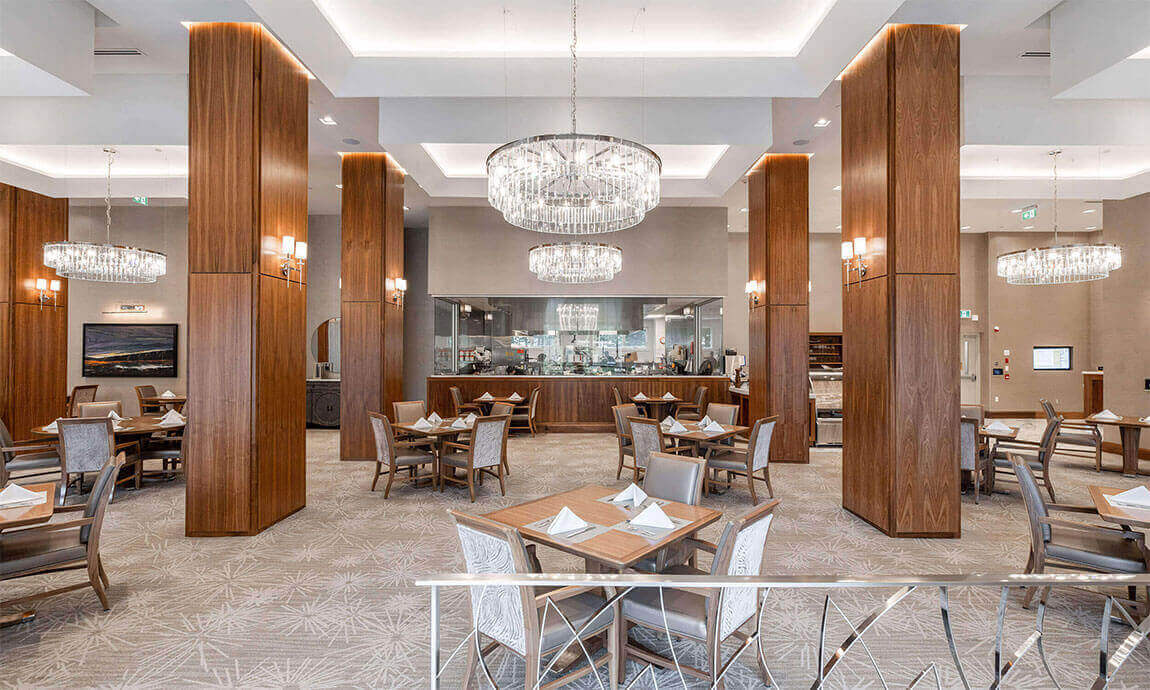 Dining Area, Parkland Eglinton West (Etobicoke, Ontario) retirement
