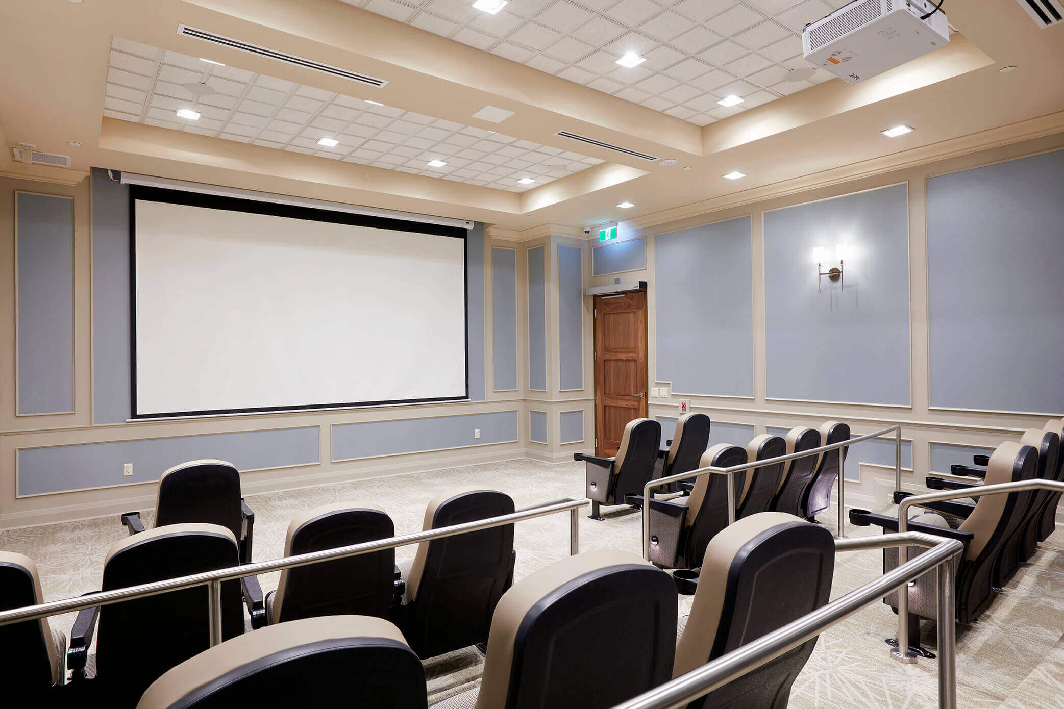 Movie Theatre, Parkland Retirement Home in Ajax (Durham Region, Ontario)