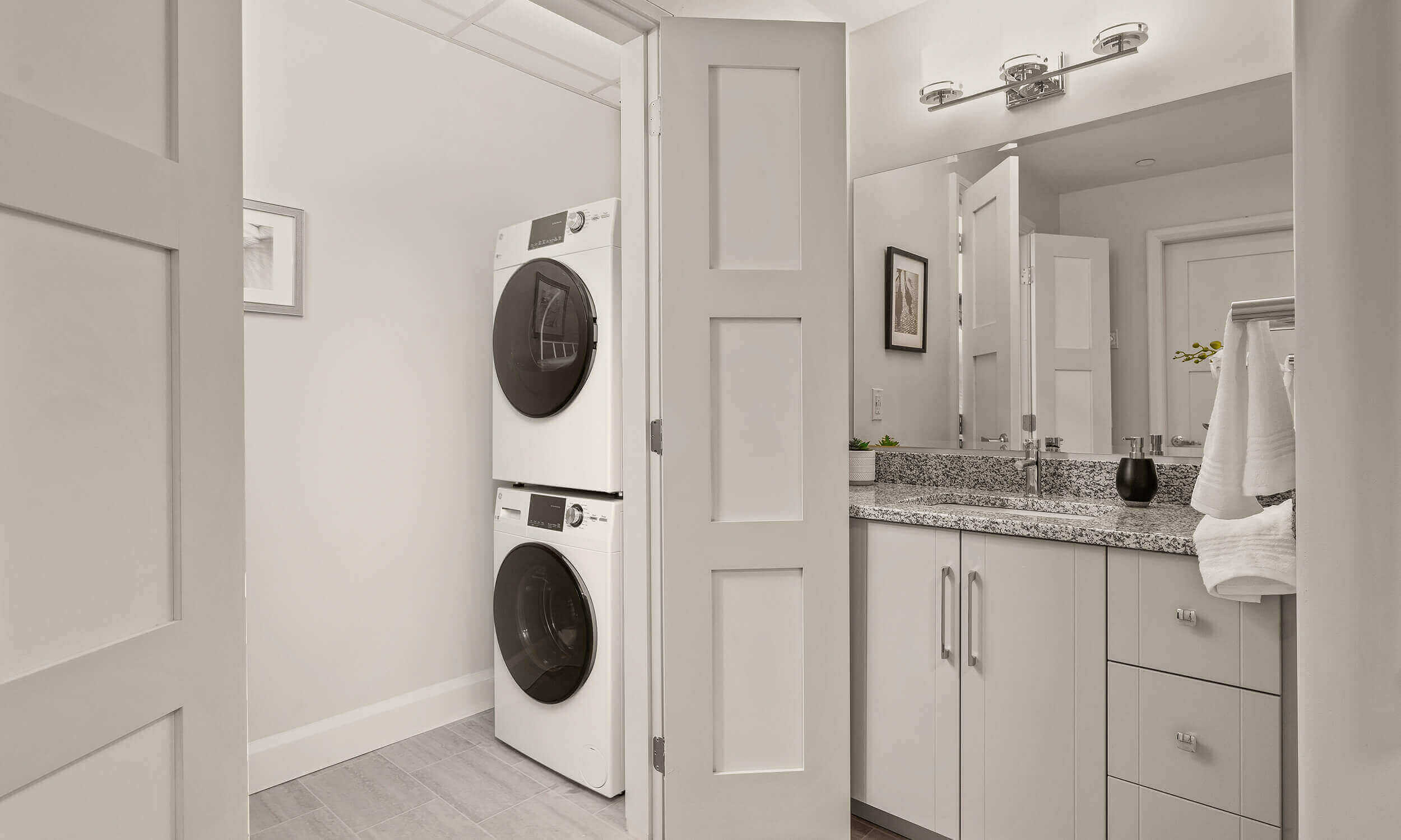 Resident Suite Laundry, Eglinton West (Etobicoke, Ontario) retirement.