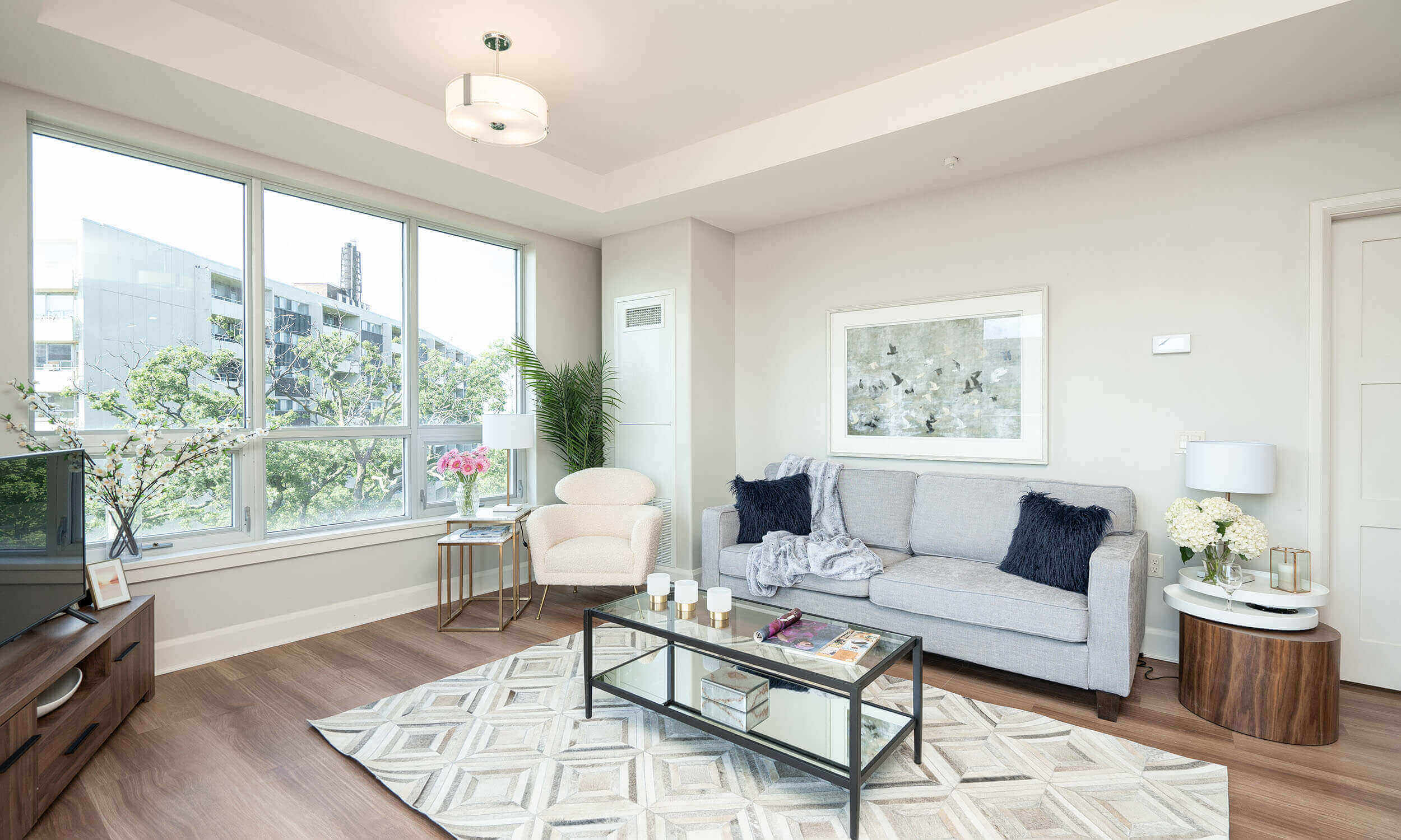 Resident Suite Living Area, Eglinton West (Etobicoke, Ontario) retiremen