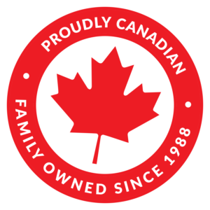 Proudly Canadian - Family owned since 1988