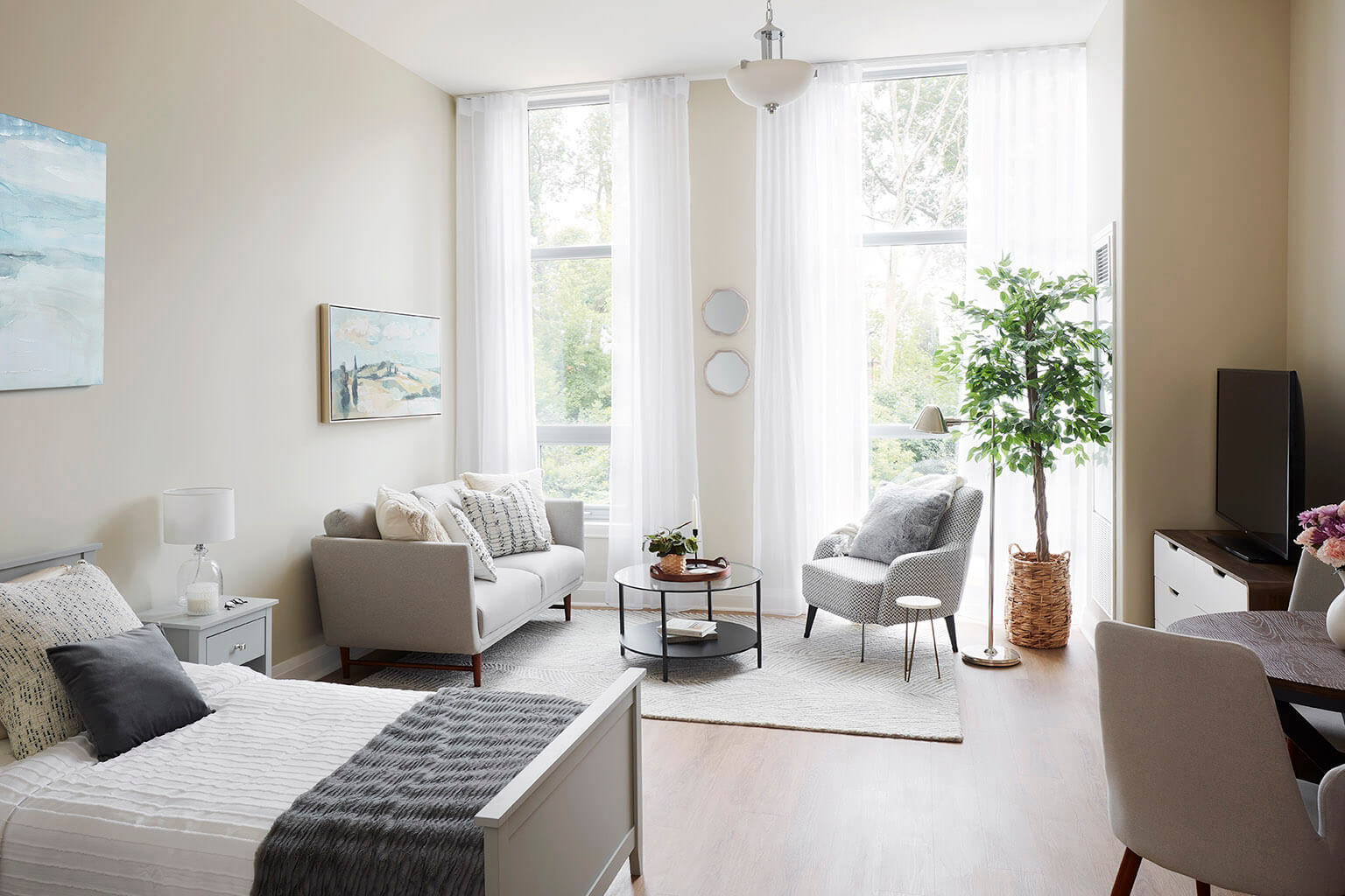 memory care suite at Parkland Ancaster